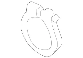 8e0-253-139 Volkswagen Genuine Tailpipe Clamp