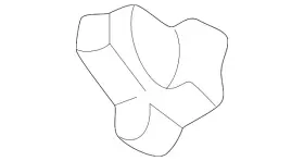 8e0-253-144-m Volkswagen Genuine Muffler Bracket