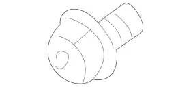 N-101-563-05 Volkswagen Genuine Cover Bolt