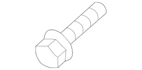 30670542 Volvo Genuine Turbocharger Bolt