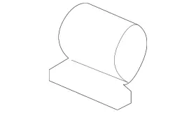 30742476 Volvo Genuine Rear Muffler Clamp