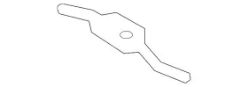 30792499 Volvo Genuine Rear Muffler Bracket
