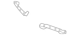 31353395 Volvo Genuine 2016-2021 Xc90 - Trim Plate Bracket