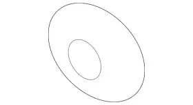 986577 Volvo Genuine Turbocharger Sleeve