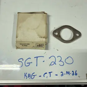 31807 Walker 1 Exhaust Flange Nos Has Some Surface Rust