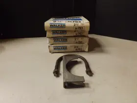 35-793 Walker Nos Full Circle Clamp Heavy Duty 2 3/4 Inch Lot Of 4
