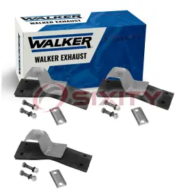 Walker Exhaust C155 21-45 3 Pc System Hangers For 1975-1981 Ford E-100 Econoline Club Dj