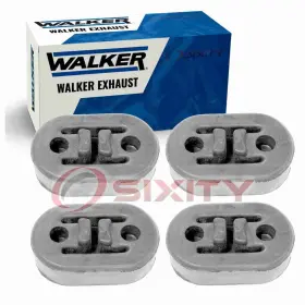 C214 Walker Exhaust 64-52 4 Pc Muffler Assm System Insulators For 2006-2013 Lexus Is250 Az