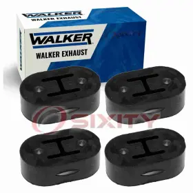 C258 Walker Exhaust 10-46 4 Pc System Insulators For 1987-1996 Mercury Tracer 1.6l 1.8l Ty