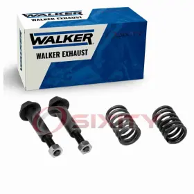 C297 Walker Exhaust 51-55 Front Pipe To Converter Bolt And Spring For 1993-1995 Honda Kf