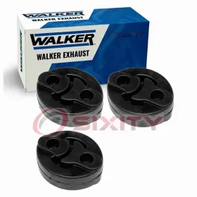C354 Walker Exhaust 55-66 3 Pc System Insulators For 2007-2010 Chrysler Sebring 2.4l L4 Mh