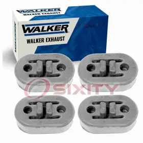 C626 Walker Exhaust 18-6 4 Pc Muffler Assm System Insulators For 2006-2013 Lexus Is250 Az