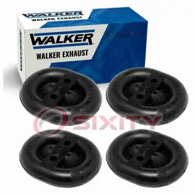 Sx-22fh Walker Exhaust 4 Pc Muffler System Hangers For 1979-1982 Volkswagen Scirocco Vx