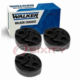 Sx-37z4 Walker Exhaust 3 Pc System Insulators For 1989-1994 Geo Metro 1.0l L3 No