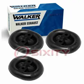 Sx-822r Walker Exhaust 3 Pc System Hangers For 1980 Volkswagen Rabbit Convertible Eu