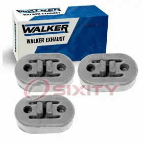 Sx-f7tg Walker Exhaust 3 Pc System Insulators For 2009-2010 Pontiac G3 1.6l L4 De