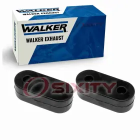 Sx-g64m Walker Exhaust 2 Pc Tail Pipe System Insulators For 2000-2007 Gmc Yukon Xl Gm
