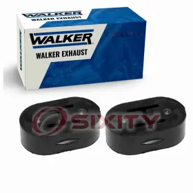 Sx-r3rb Walker Exhaust 2 Pc Tail Pipe System Insulators For 1996-1999 Isuzu Oasis Yy