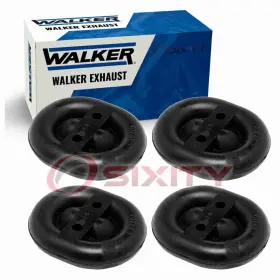 Sx-s69q Walker Exhaust 4 Pc System Hangers For 1975-1982 Volkswagen Scirocco 1.5l Pn