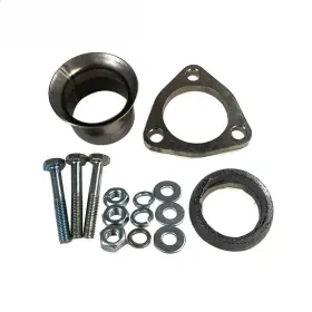 Wanzijiu Sb225 For 2.25 Inch Universal Semi-direct Exhaust Flared Y Pipe Triangle Flange Repair Kit