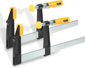 56289 Yiad Dragon Horse 2-pack Bar Clamps For Woodworking 12-inch Clamp Heavy Duty 2 Pack-12 Inch