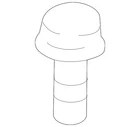 Genuine Nissan Radiator Support Tie Bar Bolt 01121-A8041 New. Price: $8.32.