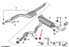 New Bmw 4 Coupe G22 Rear Silencer Bracket 18308576996 Genuine Neu. Price: $42.38.