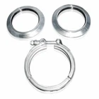 Stainless Works VBC35 Steel Exhaust V-band Clamp 3-1/2" Tube New. Price: $87.13.