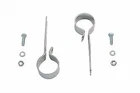 Chrome 1-3/4 Exhaust Hanger Clamp Set For Harley Davidson By V-twin New. Price: $33.16.