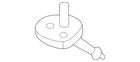 Genuine Bmw Muffler Rear Bracket 18-30-7-884-217 New. Price: $53.22.