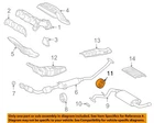 Gm Oem 03-08 Vibe Exhaust Components-muffler Pipe Insulator 88969145 New. Price: $43.18.