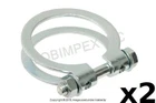 For Saab (1979-1994) Muffler Clamp With Bolt (51 Mm) (2 Pcs) Hjs + Warranty New. Price: $24.10.