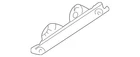 Genuine Volkswagen Exhaust Bracket 1J0-253-144-T New. Price: $42.51.