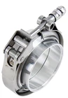 Hps 304 Stainless 3.5" Quick Release V-band Hose Clamp W/ss Flanges New. Price: $83.69.