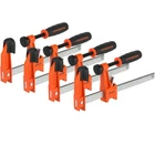 Jorgensen 6 Inch Bar Clamp Set, 4 Pack Steel F Light Duty, 300 Lbs Load... New. Price: $47.91.