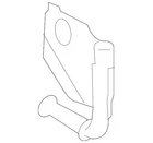 Genuine Bmw Rear Muffler Mount Bracket 18-20-7-549-977 New. Price: $56.05.