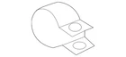 Genuine Land-rover Rear Muffler Clamp LR079315 New. Price: $41.02.