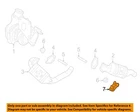 Ford Oem Exhaust Manifold-bracket Right F2GZ5K291B New. Price: $34.39.