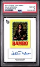 2013 Topps 75TH Anniversary Julia Nickson Auto Psa 8 Graded. Price: $199.99.