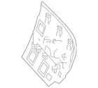 Genuine Jaguar Bracket T4N20204 New. Price: $35.97.