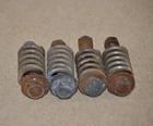 Set Of 4 Exhaust Flange Bolt Springs 18307503582 For Bmw E53 X5 00-06 Used. Price: $40.00.