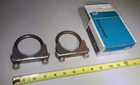 Nos 65-82 Corvette 68 69 Camaro 60-75 Buick Dual Exhaust Muffler Clamp Chevy + Used. Price: $105.00.