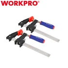 Workpro 2PCS Steel Bar Clamps Set 6" Quick-release 600 Lbs Load Limit New. Price: $35.99.