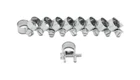 Vibrant 12235 Fuel Injector Mini Hose Clamps 12-14MM (10 Pack) New. Price: $19.31.