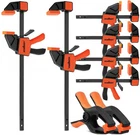 Horusdy 8PACK Bar For Woodworking, 12" And 6" Clamps, Working... New. Price: $59.09.