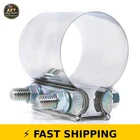Elifecenter 2 1/4 Inch Butt Joint Exhaust Clamp - Stainless Steel New. Price: $29.99.