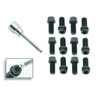Mr Gasket Header Bolt 3420G; 3/8-16 3/4 In. Black Oxide Hex W/allen For Sbc New. Price: $37.05.