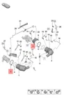 Genuine Porsche 911 Carrera 992 Turbo Clip 9P1253725A New. Price: $71.39.