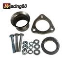 Emusa Fit Exhaust Flared Y Pipe Triangle Flange Repair Kit 2 1/4" Semi-direct New. Price: $34.99.