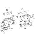 Genuine Mopar Double Ended Stud 06513453AA New. Price: $12.32.